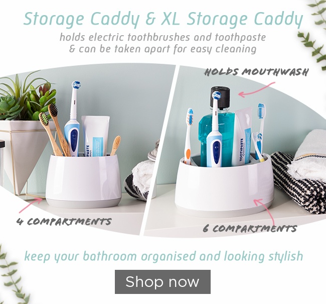 Minky Bathroom Storage Caddy